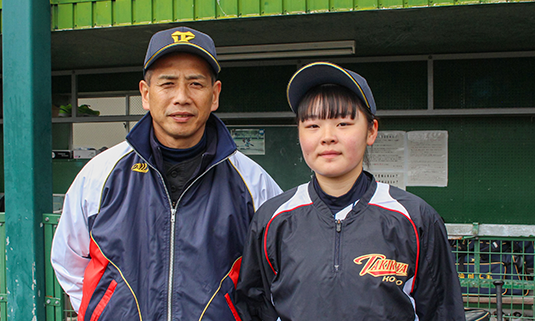 硬式野球部に女子部員が入部 滝川工業高 プレス空知