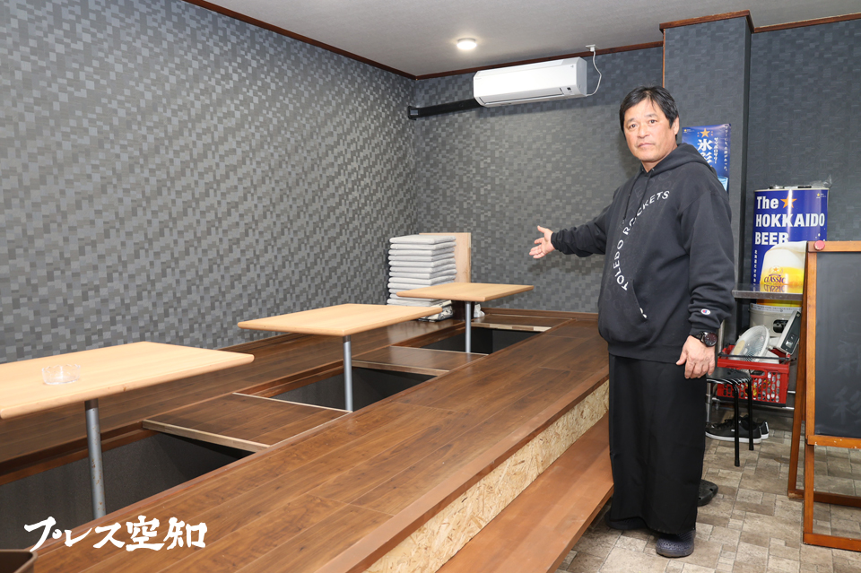 リニューアルした店内